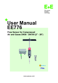 Thumbnail of document Manual - EE776 Insertion Flow Meter